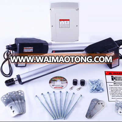 New hot sale 300kgs remote swing gate operator opener kit